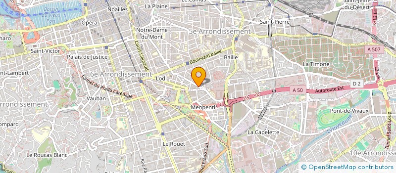 localisation de l'entreprise MONSIEUR MUSTAPHA DAMIS  MARSEILLE