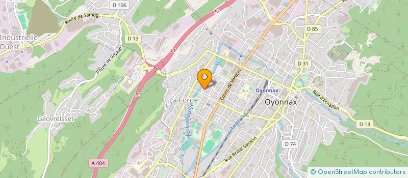 localisation de l'entreprise MONSIEUR MUSTAPHA DEFFI à OYONNAX