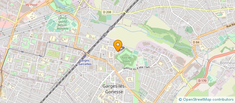 localisation de l'entreprise MONSIEUR MUSTAPHA DERBOUG  GARGES-LES-GONESSE