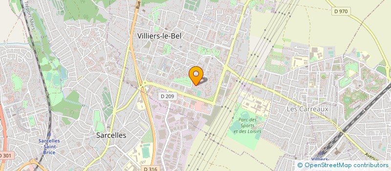 localisation de l'entreprise MONSIEUR MUSTAPHA DERFOUF  VILLIERS-LE-BEL