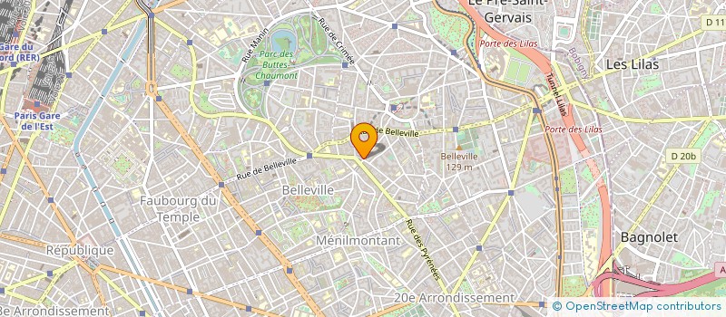 localisation de l'entreprise MONSIEUR MUSTAPHA DEROUICHE à PARIS
