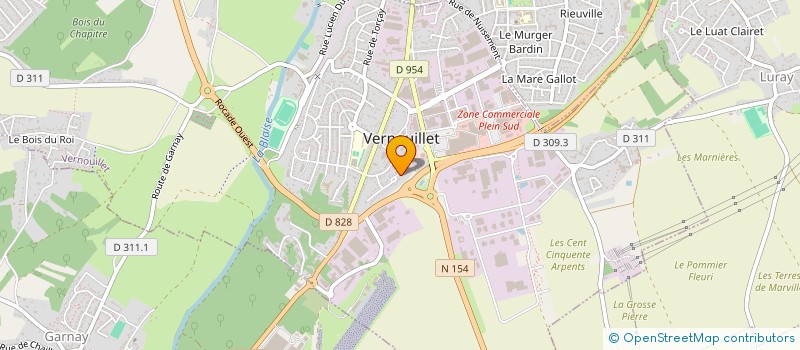 localisation de l'entreprise MONSIEUR MUSTAPHA DEROUICHE à VERNOUILLET