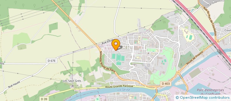 localisation de l'entreprise MONSIEUR MUSTAPHA DIDOUCHE  MONTEREAU-FAULT-YONNE