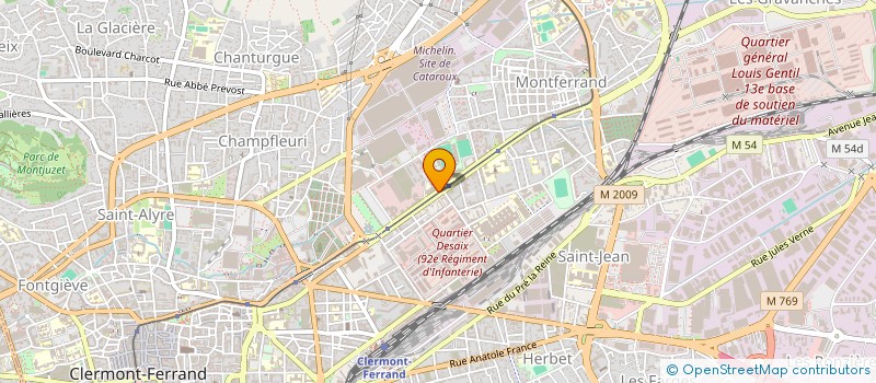 localisation de l'entreprise MONSIEUR MUSTAPHA DOGHMI  CLERMONT-FERRAND