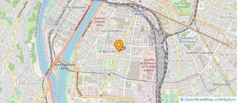 localisation de l'entreprise MONSIEUR MUSTAPHA DOGRU à LYON