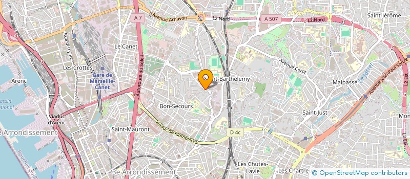 localisation de l'entreprise MONSIEUR MUSTAPHA DOUAIR à MARSEILLE