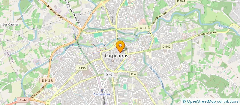 localisation de l'entreprise MONSIEUR MUSTAPHA DOUAY  CARPENTRAS