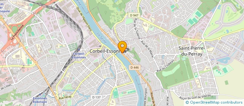 localisation de l'entreprise MONSIEUR MUSTAPHA DRAME à CORBEIL-ESSONNES