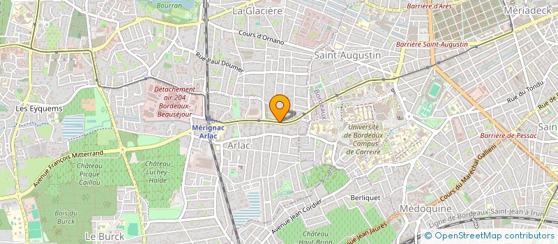 localisation de l'entreprise MONSIEUR MUSTAPHA ECH-CHYKRY  MERIGNAC