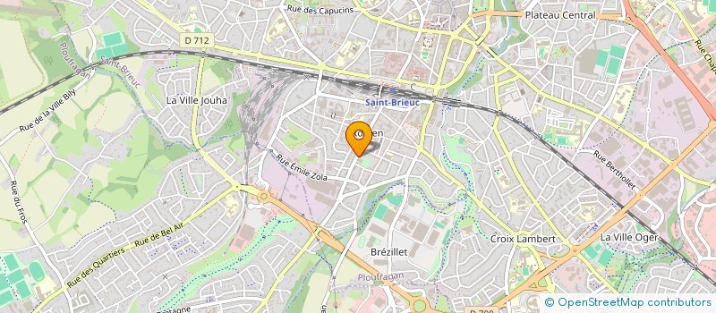 localisation de l'entreprise MONSIEUR MUSTAPHA EL BEILLOUR à SAINT-BRIEUC