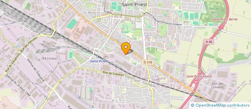 localisation de l'entreprise MONSIEUR MUSTAPHA EL FADELY  SAINT-PRIEST