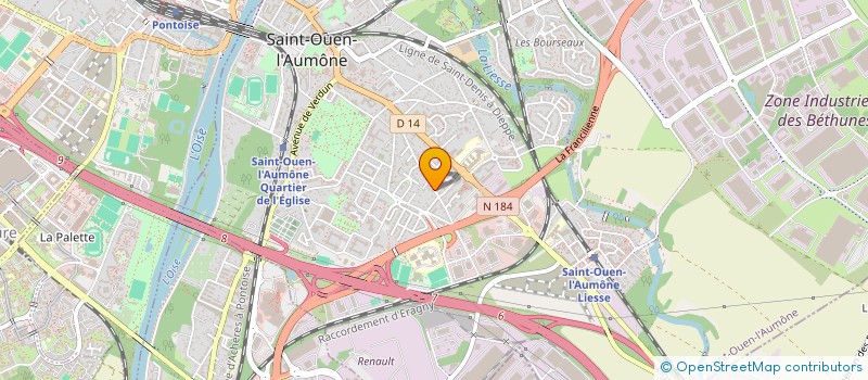 localisation de l'entreprise MONSIEUR MUSTAPHA EL GOUMRI  SAINT-OUEN-L'AUMONE