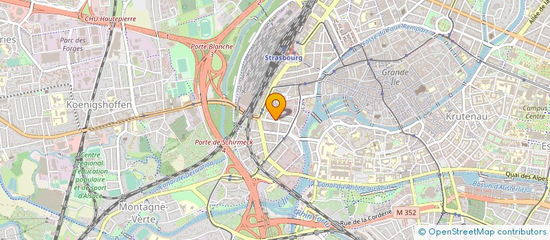 localisation de l'entreprise MONSIEUR MUSTAPHA EL GUEZOULI à STRASBOURG
