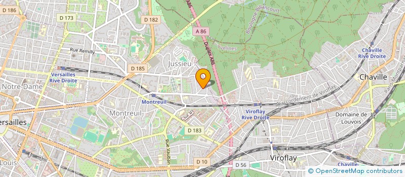 localisation de l'entreprise MONSIEUR MUSTAPHA EL GUIRE à VERSAILLES