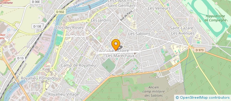 localisation de l'entreprise MONSIEUR MUSTAPHA EL HAJLAOUI  MARGNY-LES-COMPIEGNE