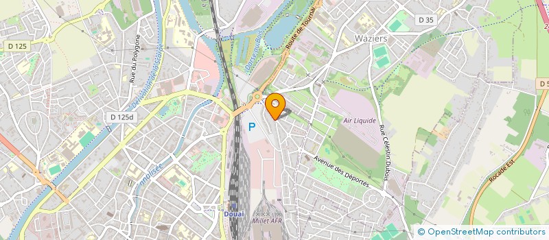 localisation de l'entreprise MONSIEUR MUSTAPHA EL HAYTI  DOUAI