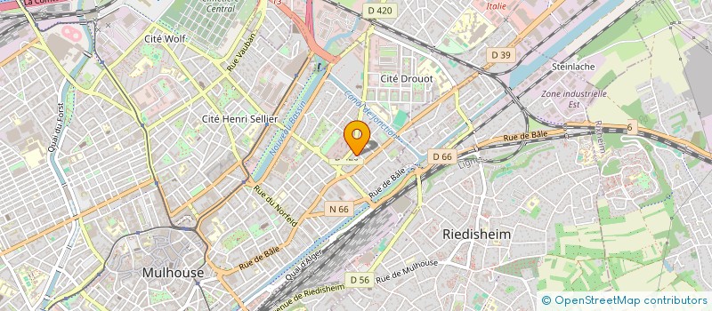 localisation de l'entreprise MONSIEUR MUSTAPHA EL KABDAOUI  MULHOUSE