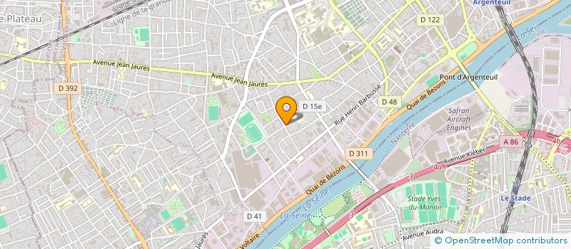 localisation de l'entreprise MONSIEUR MUSTAPHA EL MAHFOUD  ARGENTEUIL