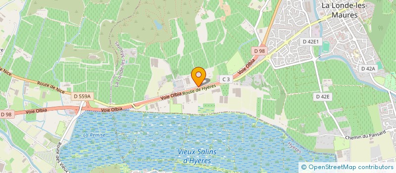 localisation de l'entreprise MONSIEUR MUSTAPHA EL MARZOUKI  LA LONDE-LES-MAURES