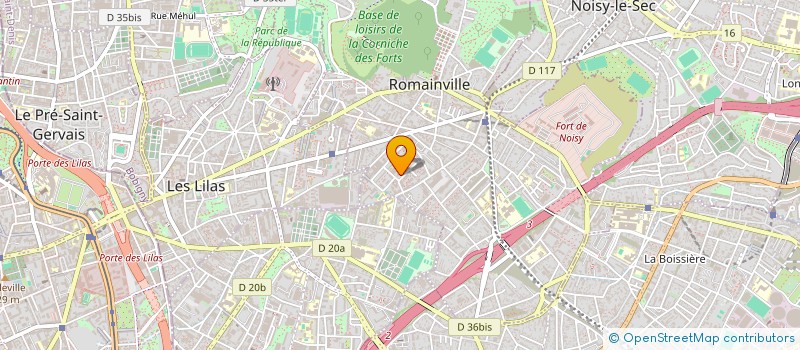 localisation de l'entreprise MONSIEUR MUSTAPHA-EL MEHDI BSIKRI à ROMAINVILLE