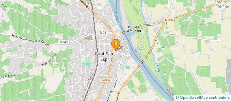 localisation de l'entreprise MONSIEUR MUSTAPHA EL METTICHI  PONT-SAINT-ESPRIT