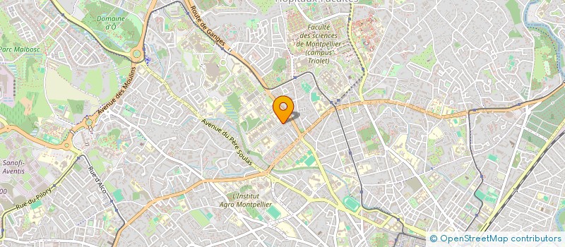 localisation de l'entreprise MONSIEUR MUSTAPHA EL MEZOUARY à MONTPELLIER