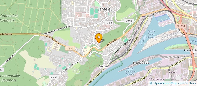 localisation de l'entreprise MONSIEUR MUSTAPHA EL OUARDI  CANTELEU