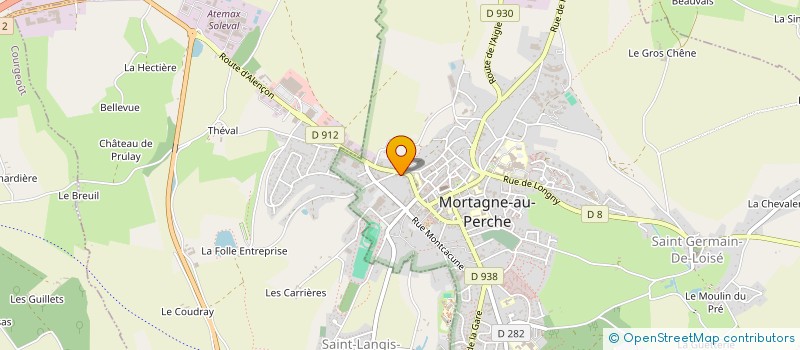 localisation de l'entreprise MONSIEUR MUSTAPHA ERASLAN à MORTAGNE-AU-PERCHE