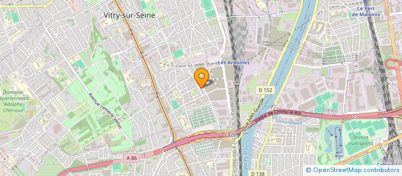 localisation de l'entreprise MONSIEUR MUSTAPHA ESSAFRAOUI à VITRY-SUR-SEINE