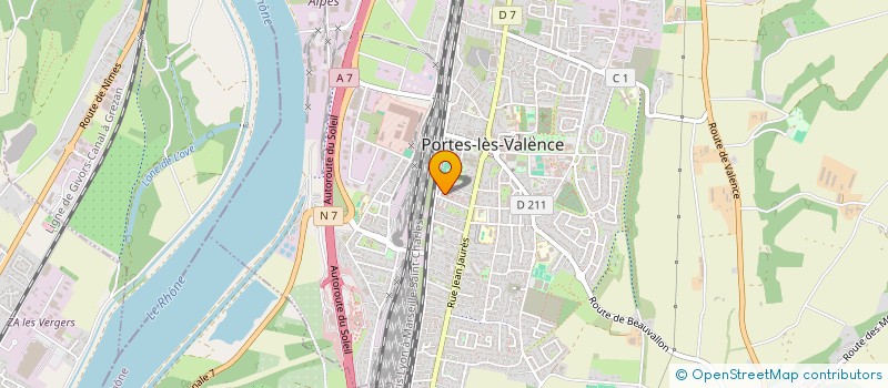 localisation de l'entreprise MONSIEUR MUSTAPHA ESSARHOURI à PORTES-LES-VALENCE
