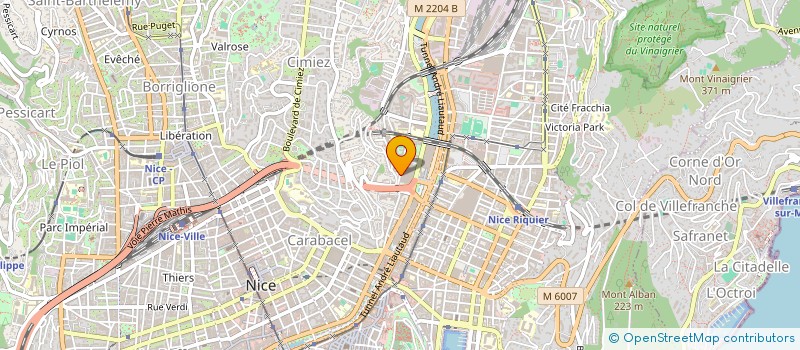 localisation de l'entreprise MONSIEUR MUSTAPHA FAKID à NICE