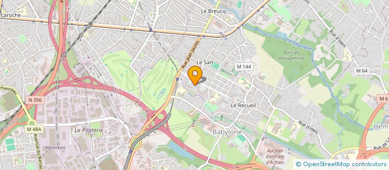 localisation de l'entreprise MONSIEUR MUSTAPHA FEKIR  WASQUEHAL