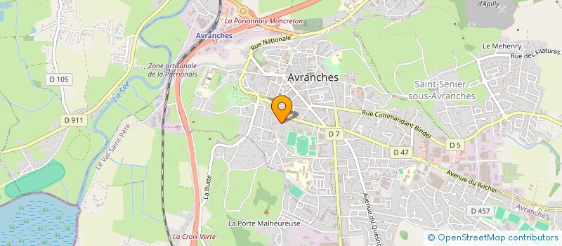 localisation de l'entreprise MONSIEUR MUSTAPHA FSEIL  AVRANCHES