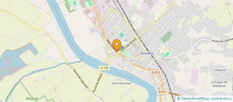 localisation de l'entreprise MONSIEUR MUSTAPHA GARRED HADAIRA  TONNEINS