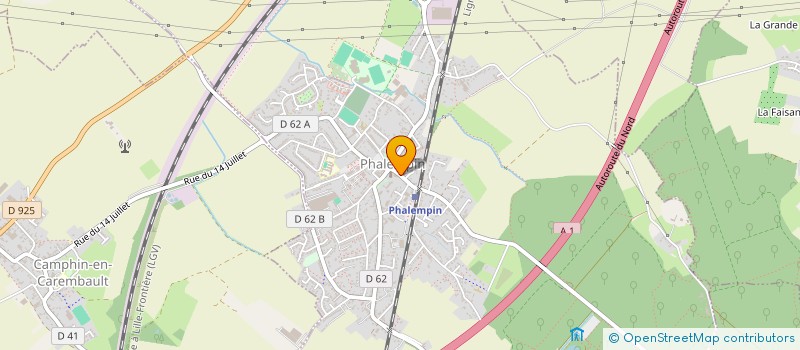 localisation de l'entreprise MONSIEUR MUSTAPHA GHAMMADI  PHALEMPIN