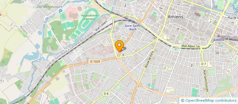 localisation de l'entreprise MONSIEUR MUSTAPHA GHOUNIMI  AMIENS