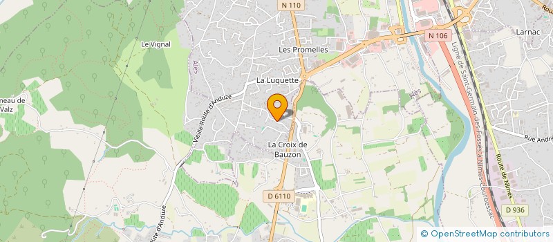 localisation de l'entreprise MONSIEUR MUSTAPHA GOUCHENE à ALES