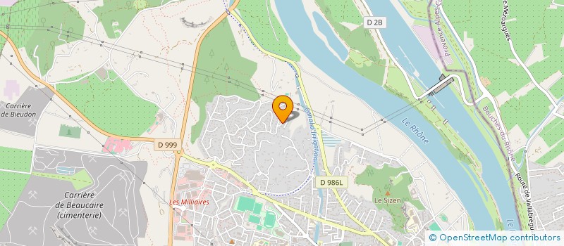 localisation de l'entreprise MONSIEUR MUSTAPHA GOUFAR  BEAUCAIRE