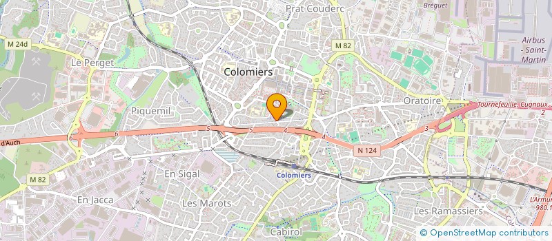 localisation de l'entreprise MONSIEUR MUSTAPHA GOUMIRI à COLOMIERS