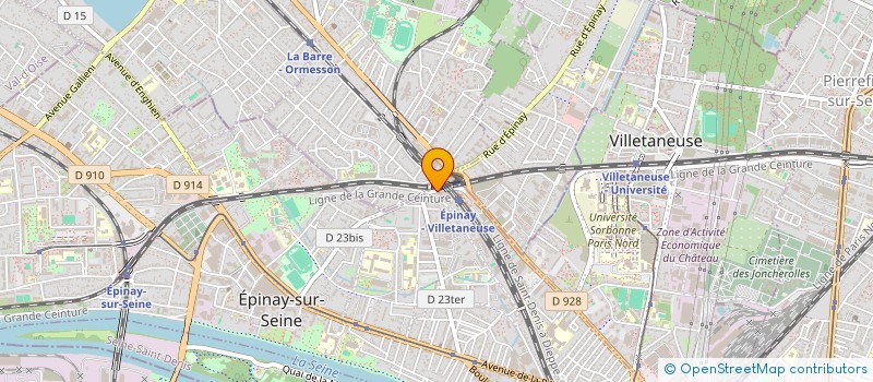 localisation de l'entreprise MONSIEUR MUSTAPHA GUETTAB  EPINAY-SUR-SEINE