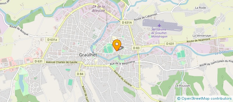 localisation de l'entreprise MONSIEUR MUSTAPHA HACHOUMY  GRAULHET