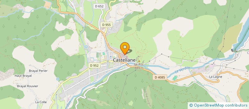 localisation de l'entreprise MONSIEUR MUSTAPHA HADDAD  LA PALUD SUR VERDON
