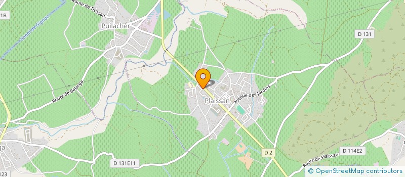 localisation de l'entreprise MONSIEUR MUSTAPHA HADDADI  PLAISSAN