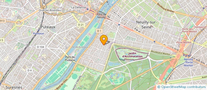 localisation de l'entreprise MONSIEUR MUSTAPHA HADJ à NEUILLY-SUR-SEINE