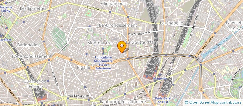 localisation de l'entreprise MONSIEUR MUSTAPHA HALIMI à PARIS