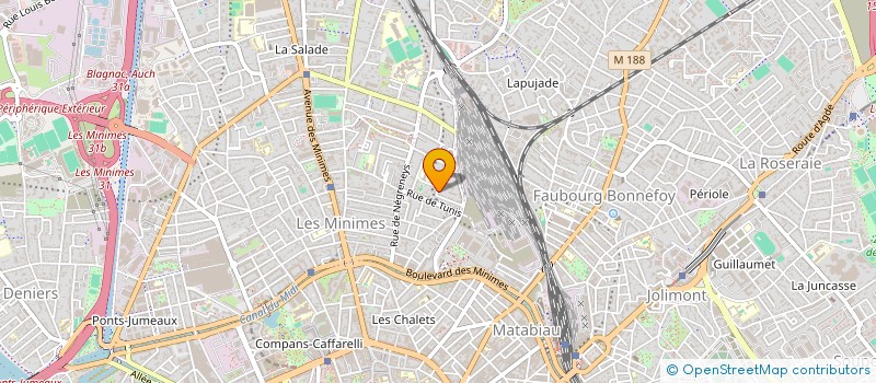 localisation de l'entreprise MONSIEUR MUSTAPHA HAMMADI à TOULOUSE