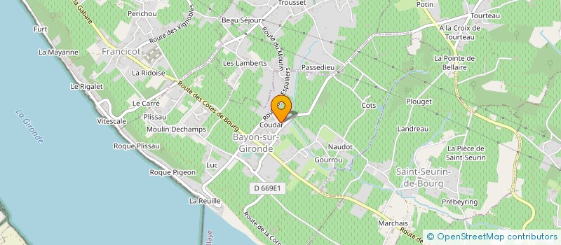 localisation de l'entreprise MONSIEUR MUSTAPHA HAMOUDI à TAURIAC
