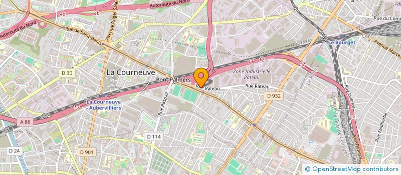 localisation de l'entreprise MONSIEUR MUSTAPHA HANTAZ à LA COURNEUVE