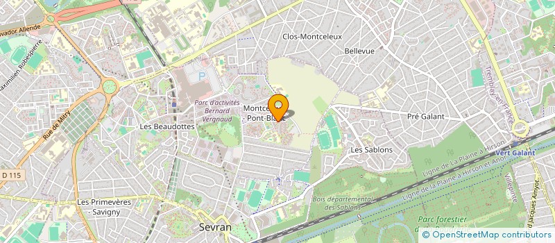 localisation de l'entreprise MONSIEUR MUSTAPHA HAOUHAOU à SEVRAN