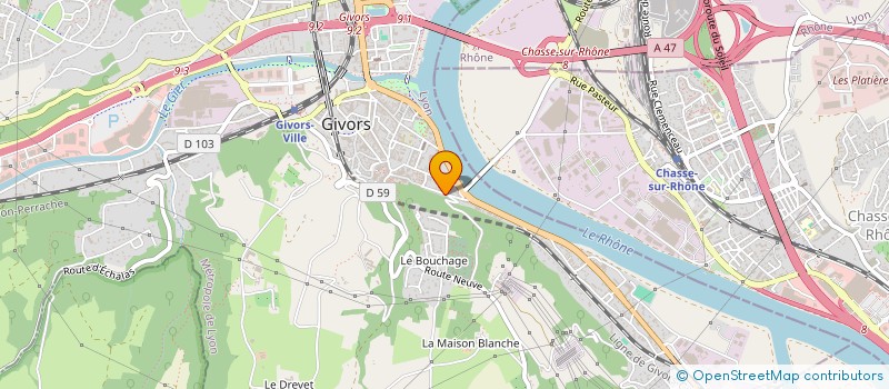 localisation de l'entreprise MONSIEUR MUSTAPHA HEBBAZTHI  SAINT-GENIS-LAVAL